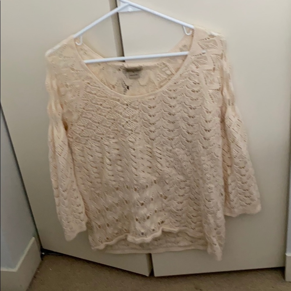 Scoop neck sweater